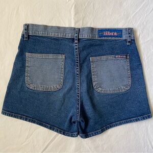 Vintage Two-Toned Denim Shorts